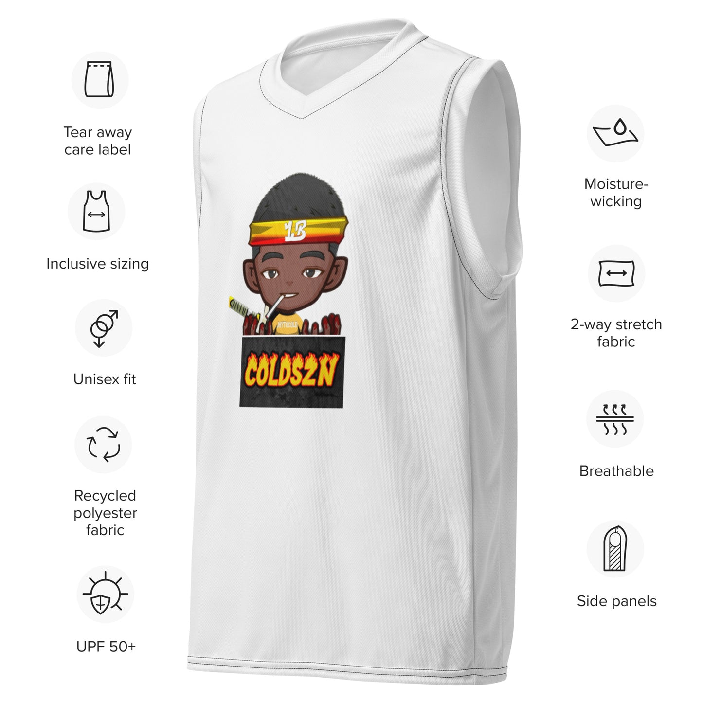 Btv x Coldszn basketball jersey